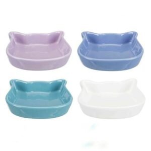 Trixie Ceramic Cat Face Bowl for Cats