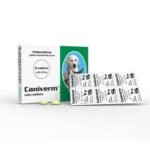 Caniverm Mite/Mild Dewormer Tablet for Puppies & Kittens 1 x 0.175g tablet