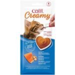 Catit Creamy Lickable Atlantic Salmon with Prawns Cat Treats 40G