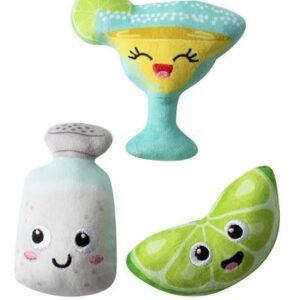 PetShop by Fringe Studio On Margarita Time 3pcs Small Dog Toy Set 10x9cm