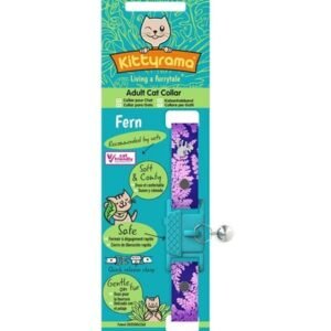 Kittyrama Botanical Fern Cat Collar 19.5cm - 26.5cm
