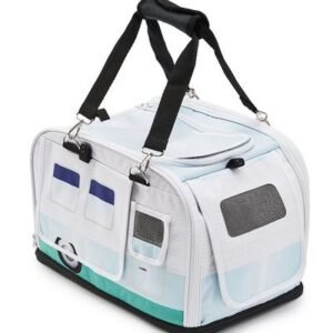 Kittyrama Baby Blue Roamer Cat Carrier 44x28x28cm