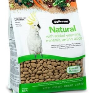 ZuPreem Natural Diet Large Parrot Food 3.5lbs
