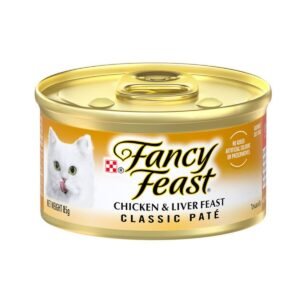 PURINA Fancy Feast Chicken & Liver Classic Pate Wet Cat Food 85G