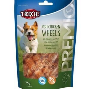 Trixie Premio Fish Chicken Wheels Dog Treats 75G