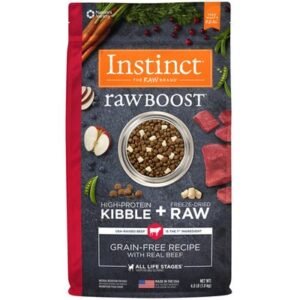 Instinct Raw Boost Kibble Beef Dry Dog Food
