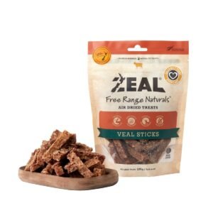 Zeal Veal Sticks Air Dried Dog Treats 125G