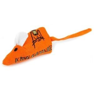 King Catnip Mouse Cat Toy 15x6x5cm