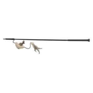 Trixie Playing Rod XXL with Fish for Cats 65cm