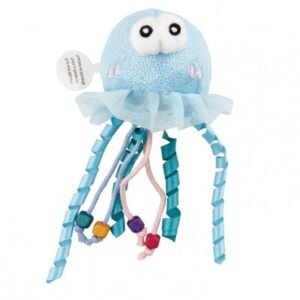 Gigwi Shinning Friends' Jellyfish with activated LED Light  Cat Toy