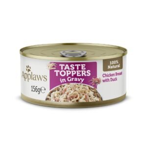 Applaws Taste Topper in Gravy Chicken Duck Wet Dog Food 156G
