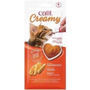 Catit Creamy Lickable Chicken Cat Treats 40G