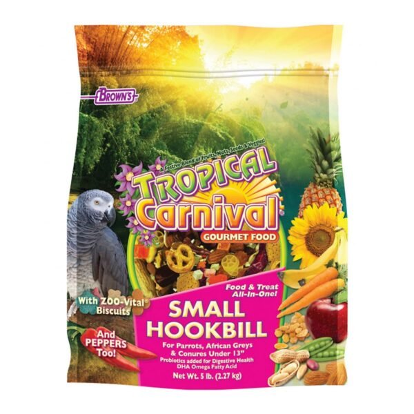Brown's Tropical Carnival Small Hookbill Food 5LB