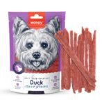 Wanpy Soft Duck Jerky Strips Dog Treats 100G