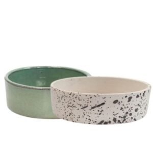 ebi Jasper Ceramic Bowl for Dogs & Cats