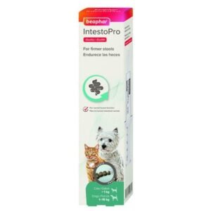 Beaphar Intestopro Anti Diarrhea Paste Syringe for Small Dogs & Cats 20ml