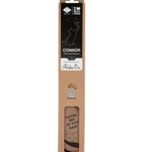 D&D Home I Love Happy Cats Connor Telescopic Flying Rod & 3 Preys Cat Toy 48x2.5cm