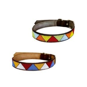 Huntlea Beaded Big Vee Dog Collar