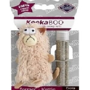 D&D KeekaBOO Farmer Kattie Plush Toy for Cats 10cm