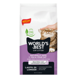 World's Best Cat Litter Multiple Cat Lavender Scented Clumping Formula